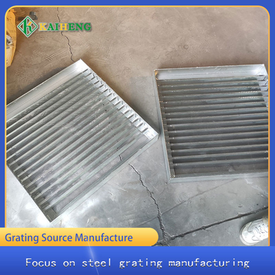 Septik Tank Çöp Rafı Özelleştirilmiş Çelik Izgara Q235 Q355