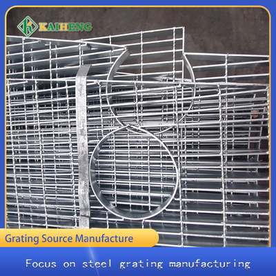 Rafineri Binası için Oem Galvanizli Metal Izgara Hafif Çelik Izgara