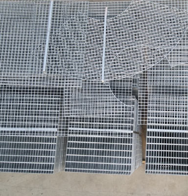 Platform Q235 Karbon Galvanizli Çelik Izgara Özelleştirilmiş Özel Şekilli