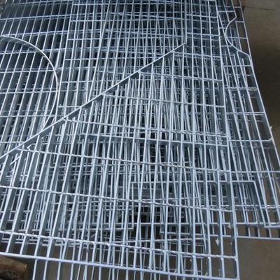Kaymaz Tırtıklı Çelik Metal Izgara Rulman Çubuğu Pitch 30mm Korozyona Dirençli