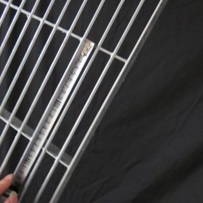 Kaymaz Tırtıklı Çelik Metal Izgara Rulman Çubuğu Pitch 30mm Korozyona Dirençli