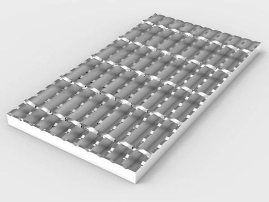 Basınç Kaynaklı Çelik Izgara Kapağı Karbon Çelik Q235 Çinko 100mm