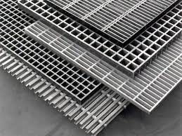 Basınç Kaynaklı Çelik Izgara Kapağı Karbon Çelik Q235 Çinko 100mm