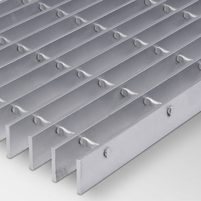Basınç Kaynaklı Çelik Izgara Kapağı Karbon Çelik Q235 Çinko 100mm