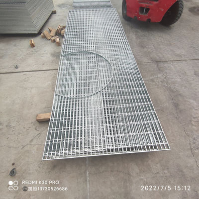 Yürüme Yolu 12 "X 24" X 1.5 "için Özelleştirilmiş Sıcak Daldırma Galvanizli Çelik Izgara