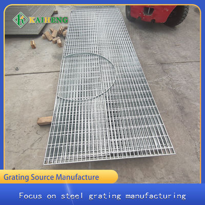 Yürüme Yolu 12 "X 24" X 1.5 "için Özelleştirilmiş Sıcak Daldırma Galvanizli Çelik Izgara