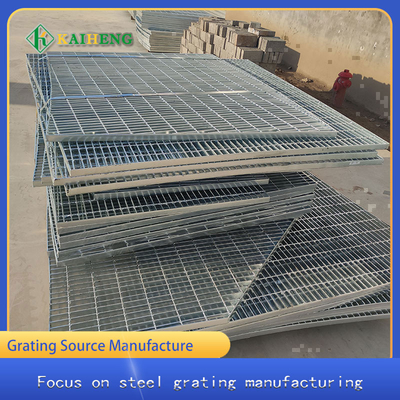 4x10 Galvanizli Metal Izgara Plakalı Çelik Yürüyüş Yolları