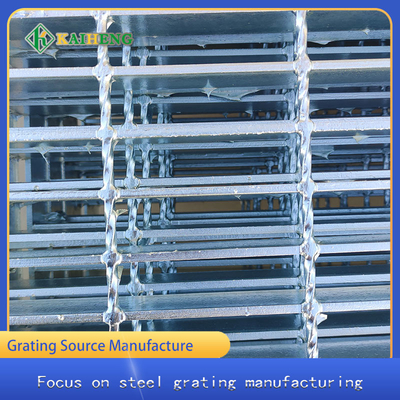 Endüstriyel Sıcak Daldırma galvanizli çelik ızgara Plakası 30mmx50mm