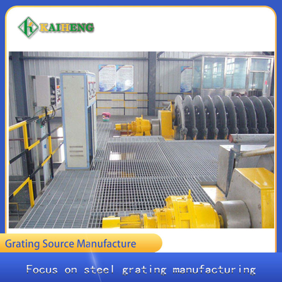 Q235 Santral Platformu için Düşük Karbonlu Çelik Metal Izgara Çubuğu