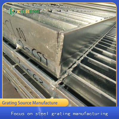 Platform için Korozyona Dayanıklı Rulman Galvanizli Çelik Metal Izgara