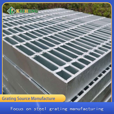 Geçit için Yüksek Rulman Ağır Galvanizli Metal Izgara Çelik Izgara
