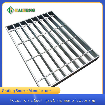 Drenaj Geçit için Korozyona Dayanıklı Galvanizli Metal Çelik Izgara Kapak Plakası