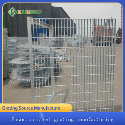 Karbon Çelik Q235 Sıcak Daldırma Galvanizli Kaynaklı Hasır Eskrim Izgarası Özelleştirilmiş
