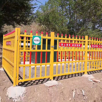 Güç Kutusu Trafosu İçin İzoleli Kaynaklı Hasır Eskrim FRP Korkuluk