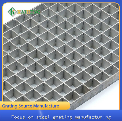 Q235 Yüksek Rulman metal Galvanizli Çelik Izgara Panelleri Özelleştirilmiş Izgara